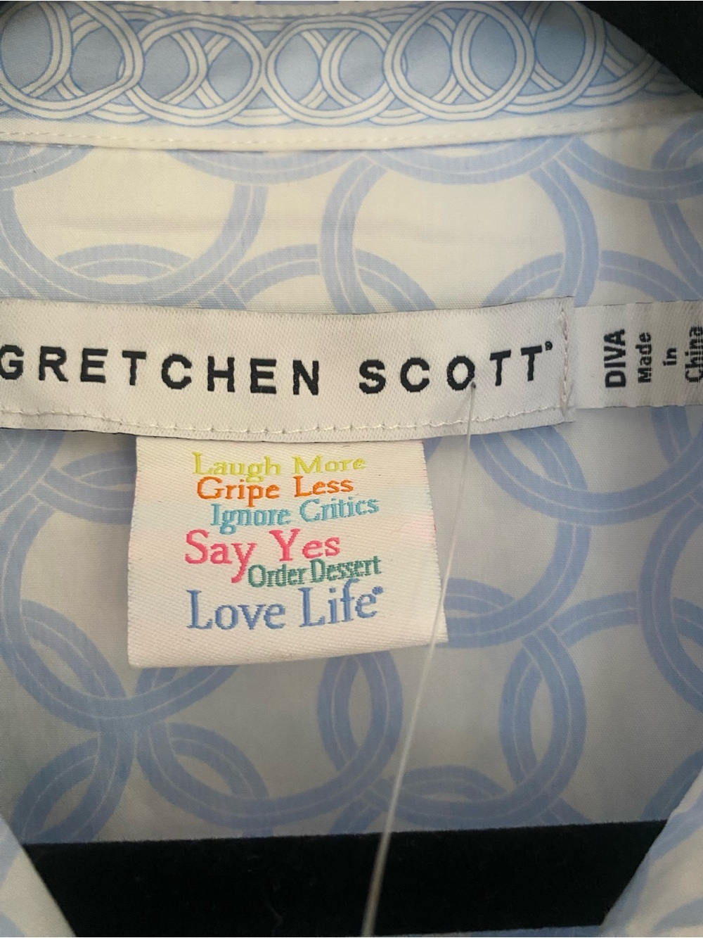 Gretchen Scott boyfriend shirt NEW - Picture 6 of 10